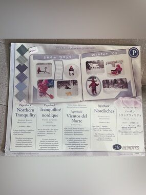Creative Memories Northern Tranquility Scrapbook Paper
